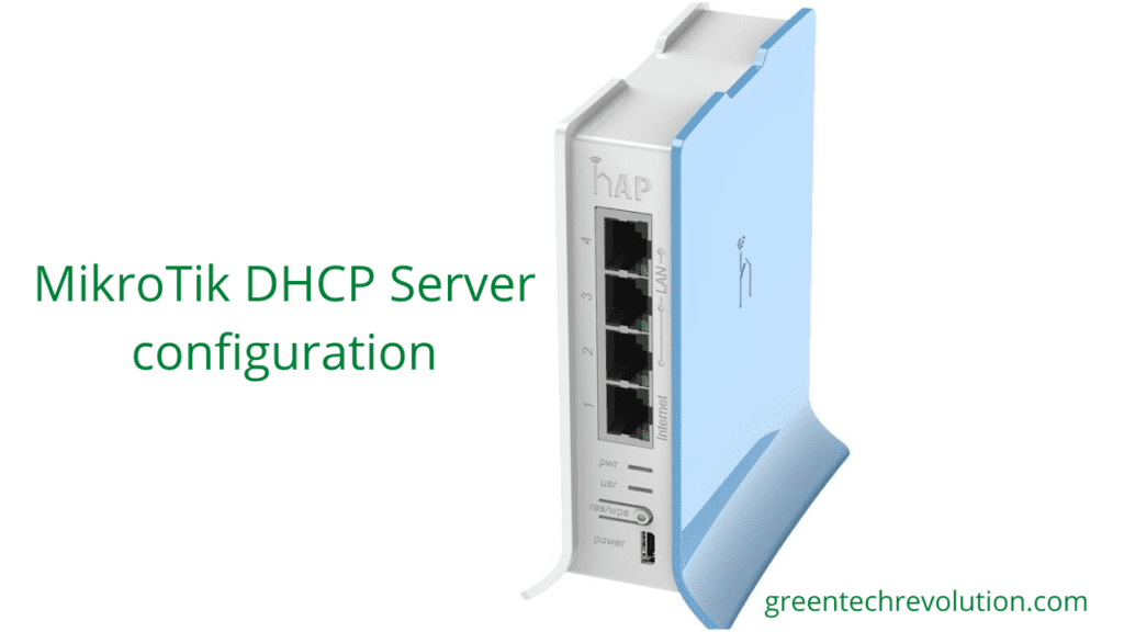 MikroTik DHCP Server configuration