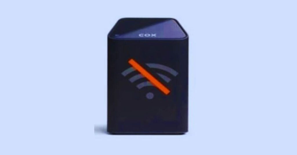 Cox Wifi Router Blinking Red