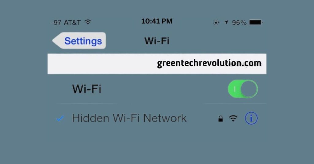 How to Find Hidden WiFi Networks on Iphone