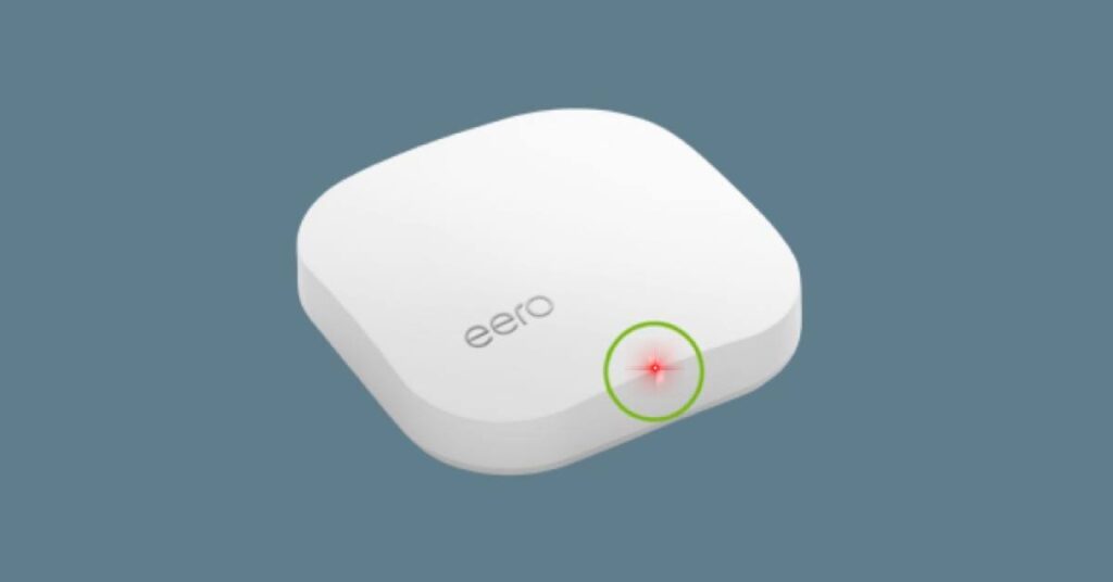 What Does Red Light on Eero Mean