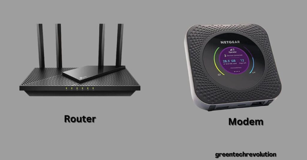 Difference Between WiFi Modem And Router