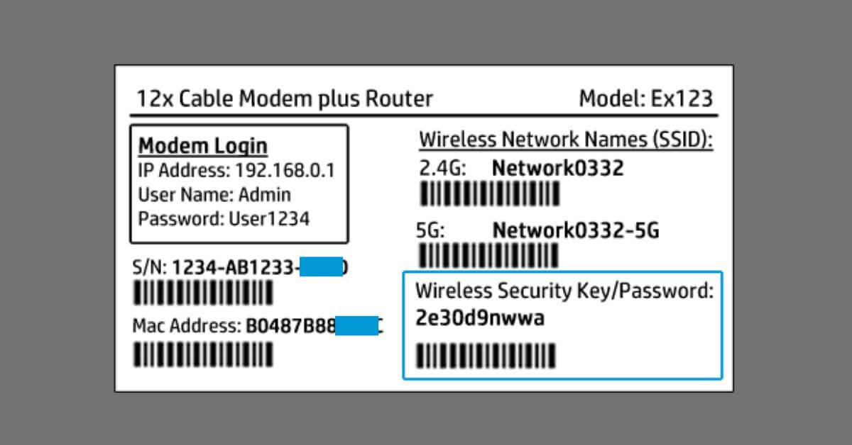 Where To Find 8 Digit Pin From Router Label | Digital World