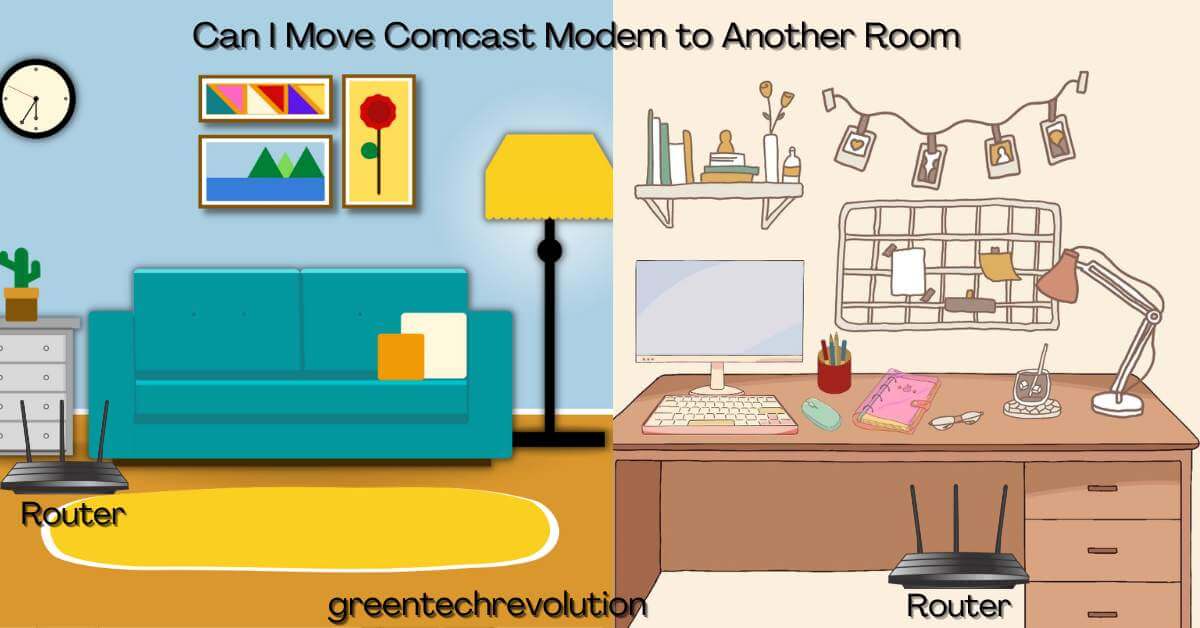 Can I Move Comcast Modem to Another Room