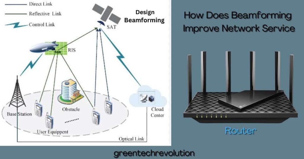 How Does Beamforming Improve Network Service
