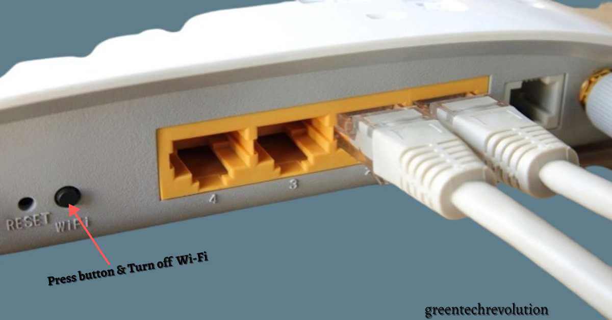 How to Turn off WiFi on Modem Router Combo