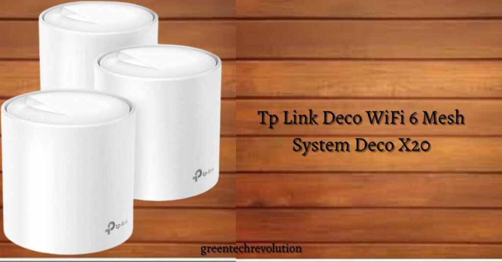 Tp Link Deco WiFi 6 Mesh System Deco X20