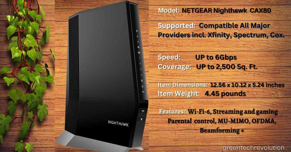 Netgear Nighthawk CAX80