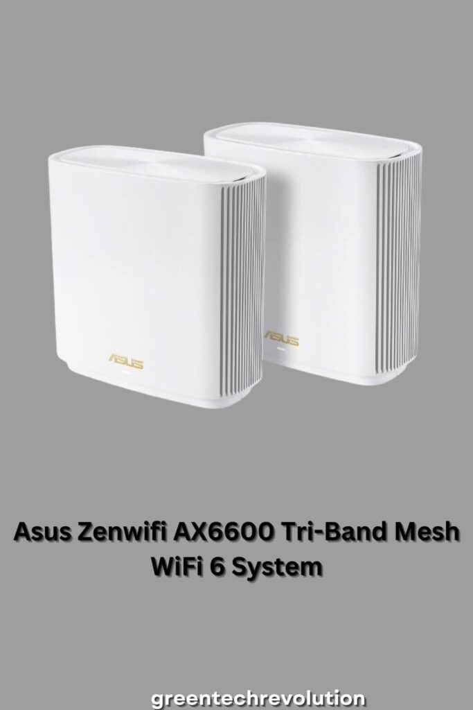 Asus Zenwifi AX6600 Tri-Band Mesh WiFi 6 System